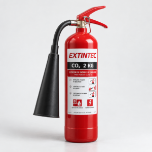 Extintor CO₂ 2 kg